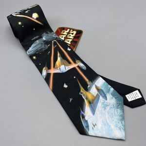 NWT Ralph Marlin‎ Star Wars SPACE BATTLE Tie May the Fourth Lucasfilm